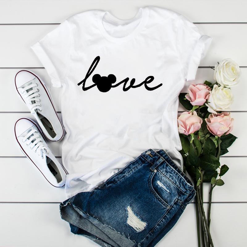 Dámská trička 2023 Růžové tričko s potiskem balónků Dámské tričko Harajuku Letní Streetwear Oblečení Ležérní O-výstřih Dámské topy Košile