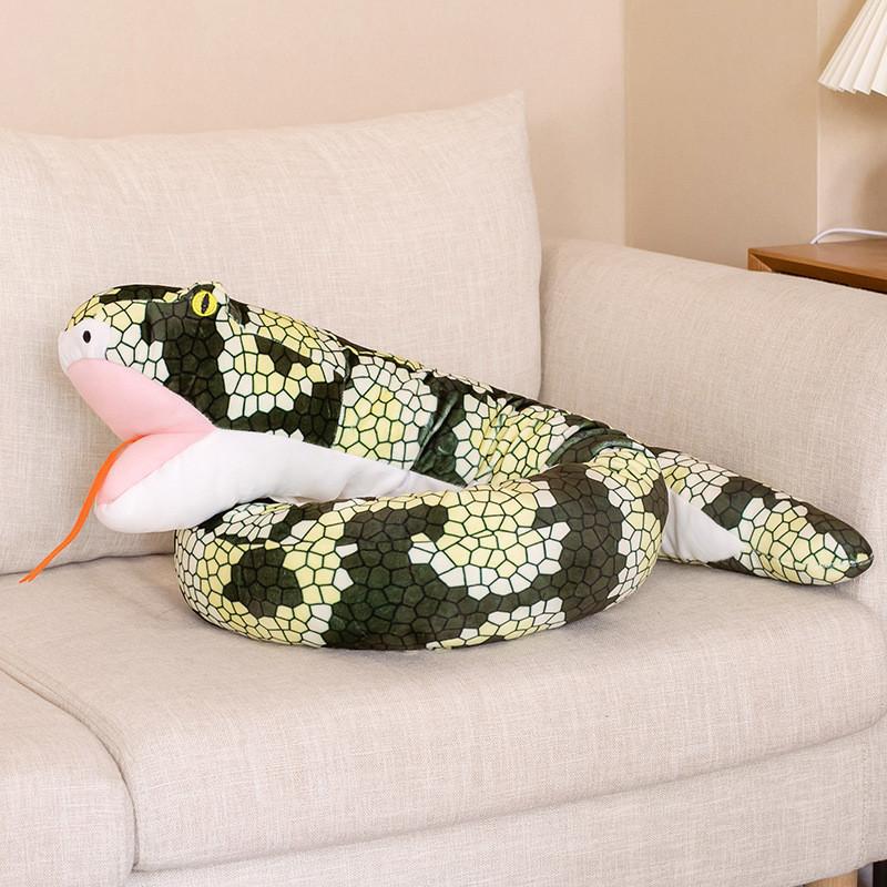 Glove Snake Playful Plush Toy Creative Comedy Design Kids Festive Gift Holiday