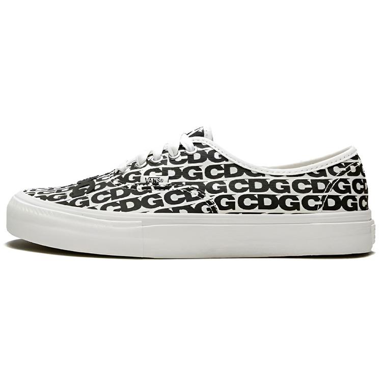 

Authentic Comme des Garçons x Authentic Vans CDG Print - Black White 2018 VN0A33TASHM 38.5