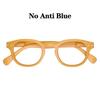 Round Frame Retro Reading Glasses Women Presbyopic Eyeglasses Spring Hinge Readers Fashion Orange Unisex
