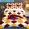 Brisbane Broncos 3PCS Bedding set,Ideal for 1pc Duvet Cover And 2pcs Pillowcases Perfect for Fan gift,Ideal for Bedroom, Dormitory