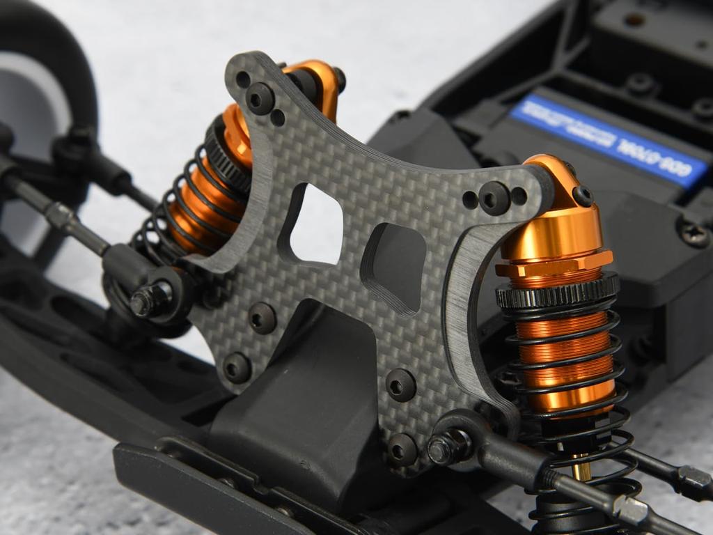G-Force Carbon-graphite Front Damper Stay (GENOVA) Radio Control Parts, Official Japanese Product, GOP147