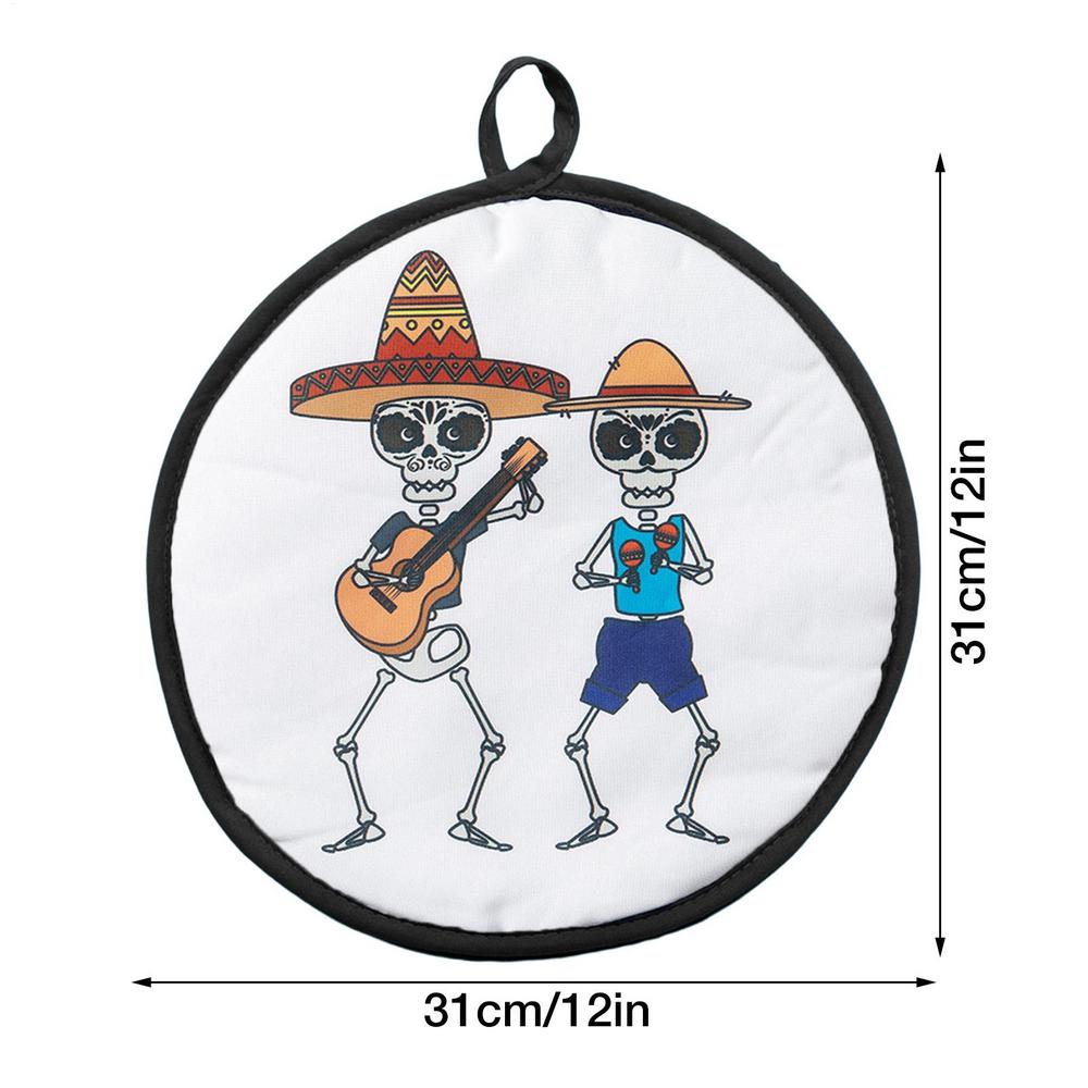 30cm Cloth Bag Burrito Portable Tortilla Warmer Pouch Kitchen For Microwave Restaurant Food Pancake Heat Resistant Printed Flour