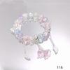 Mori Style Mermaid Crystal Bracelet - Sweet, Versatile Design for Women, Students, and Best Friends.