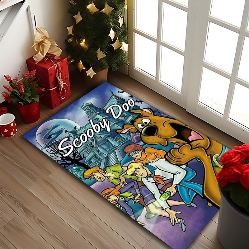 1pc General-purpose Rug, SCOOBY-DOO Printed Area Rug, Comfortable Office Chair Carpet, Home Entrance Floor Mat