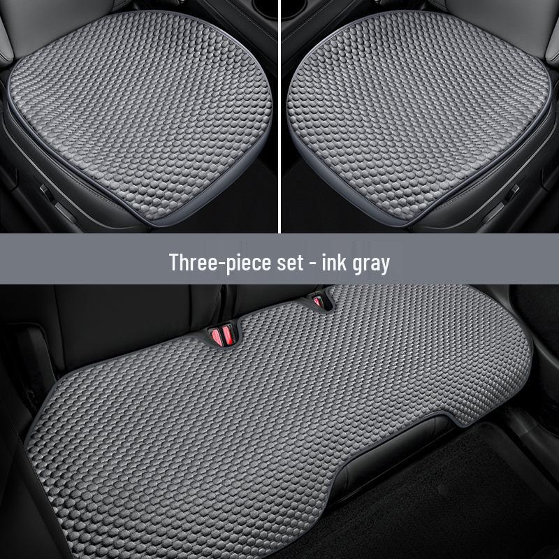 Universal Four-Season Car Seat Cushion: New Energy One-Piece Saddle Cover with Half-Wrap Design