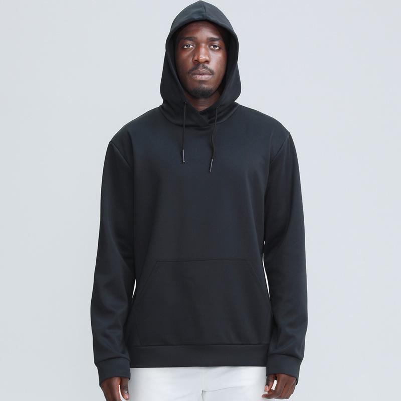 Men's Quick-Dry Hooded Sports Hoodie - Autumn/Winter, Long-Sleeve, Loose Fit, Plus Size