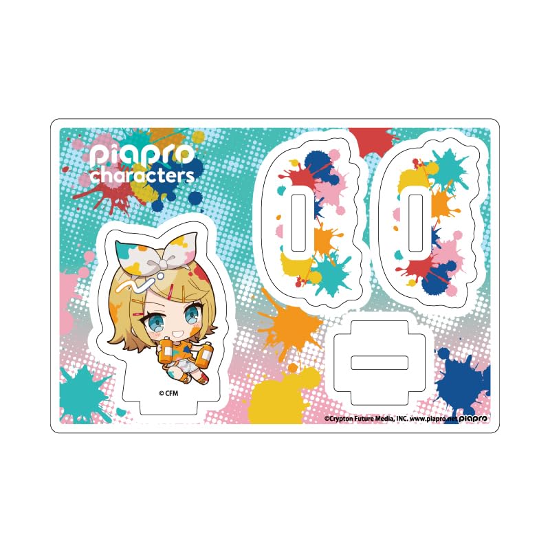 

Piapro Characters 02 Kagamine Rin Paint ver. [Mini Character Illustration] Swinging Acrylic Stand