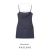 Kaslead New Arrival Women's Clothing Fashion Style Fashion Color Contrast Stripes Patchwork Dress 8577148