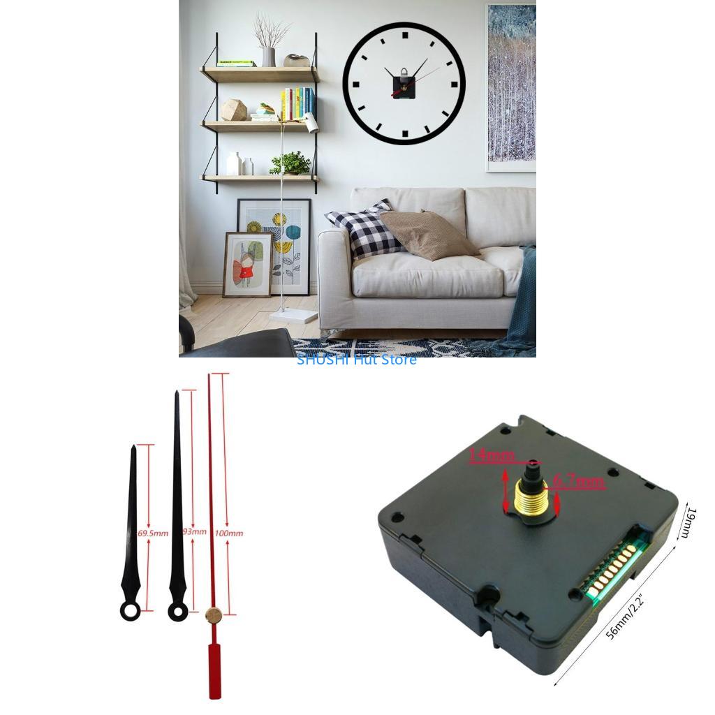 Atomic Radio Controlled Silent Clock Movement DIY Germany DCF HR9312 D57B China Mainland