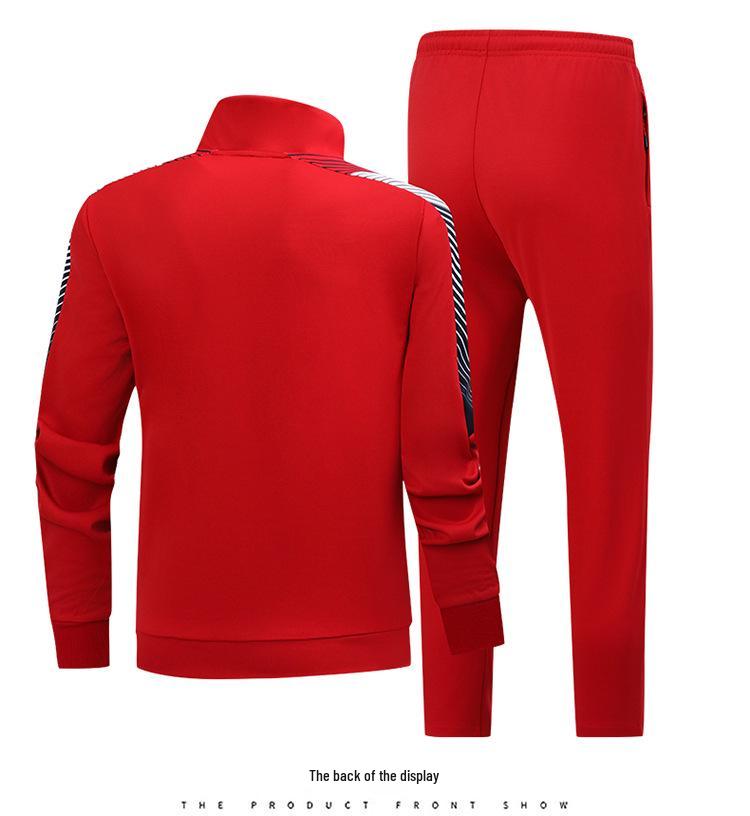 Unisex Wushu Coach Tracksuit - Team Uniform for Training and Sports, Spring/Autumn