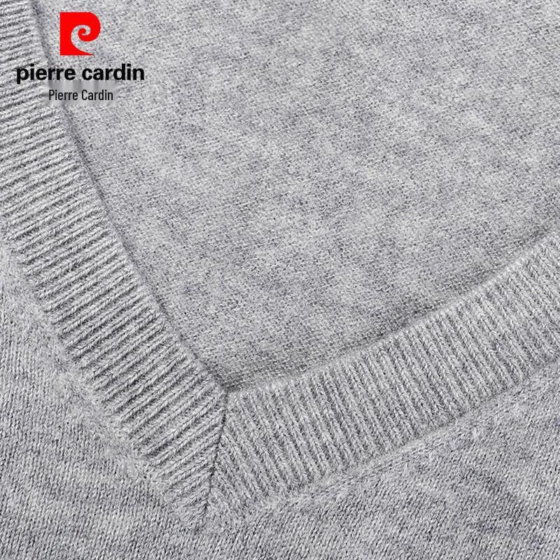 Pierre Cardin Men's 100% Pure Wool V-Neck Sweater