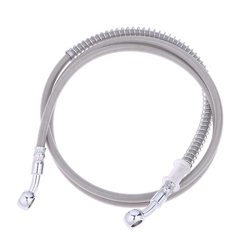 50-200Cm Motorcycle Brake Oil Hose Brake Line Universal Motorbike Stainless Steel Braided Pipeline Modification Parts