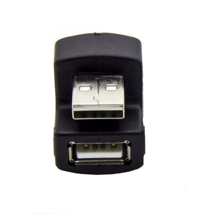USB 2.0 Male Female Adapter 480mbps Highly speed Data Transmission Durability ABS Metal Construction Space Saving