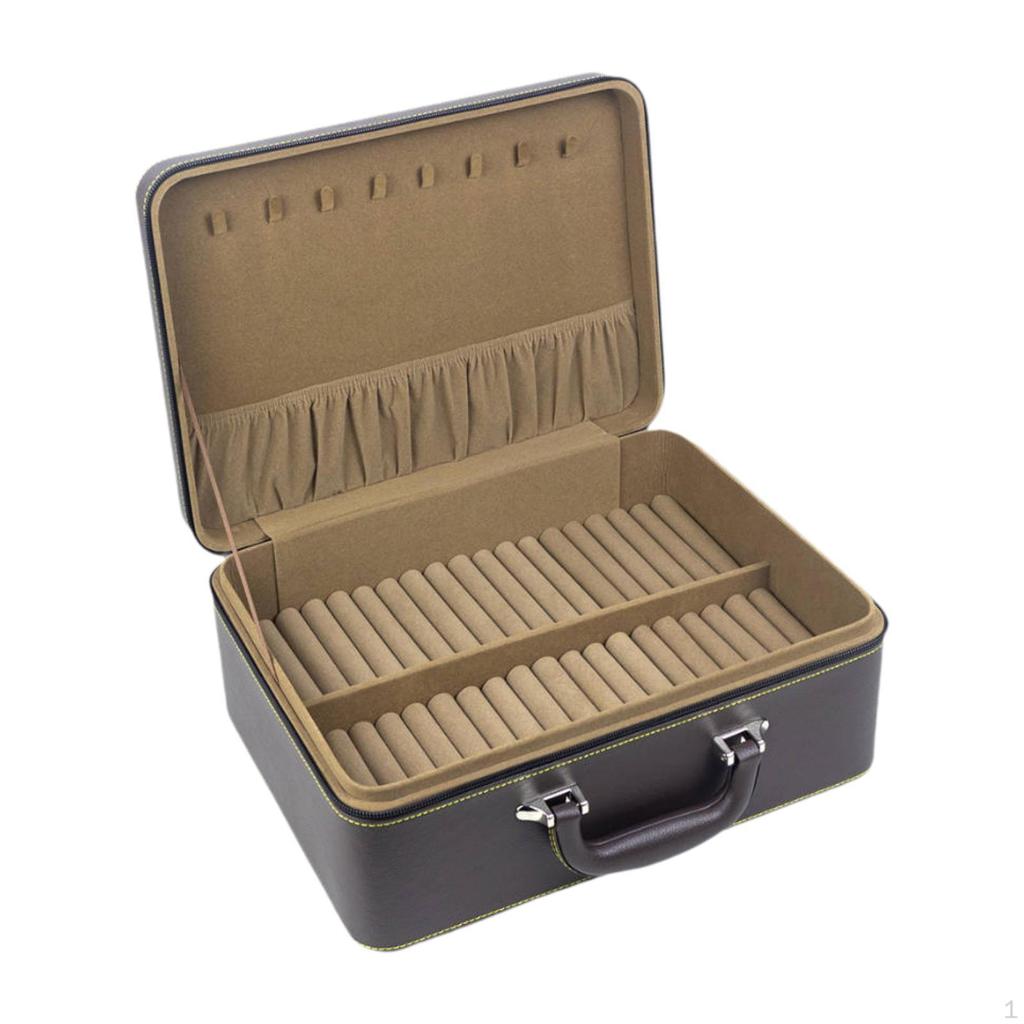 Pudełko na bransoletki, organizer, etui ekspozycyjne, pudełko na bransoletki ze skóry PU, uchwyt do przechowywania rękodzieła artystycznego