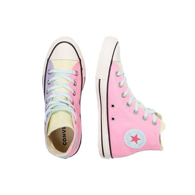 Chuck Taylor All Star Comfortable and Versatile High-Top Canvas Shoes Unisex Purple and Pink