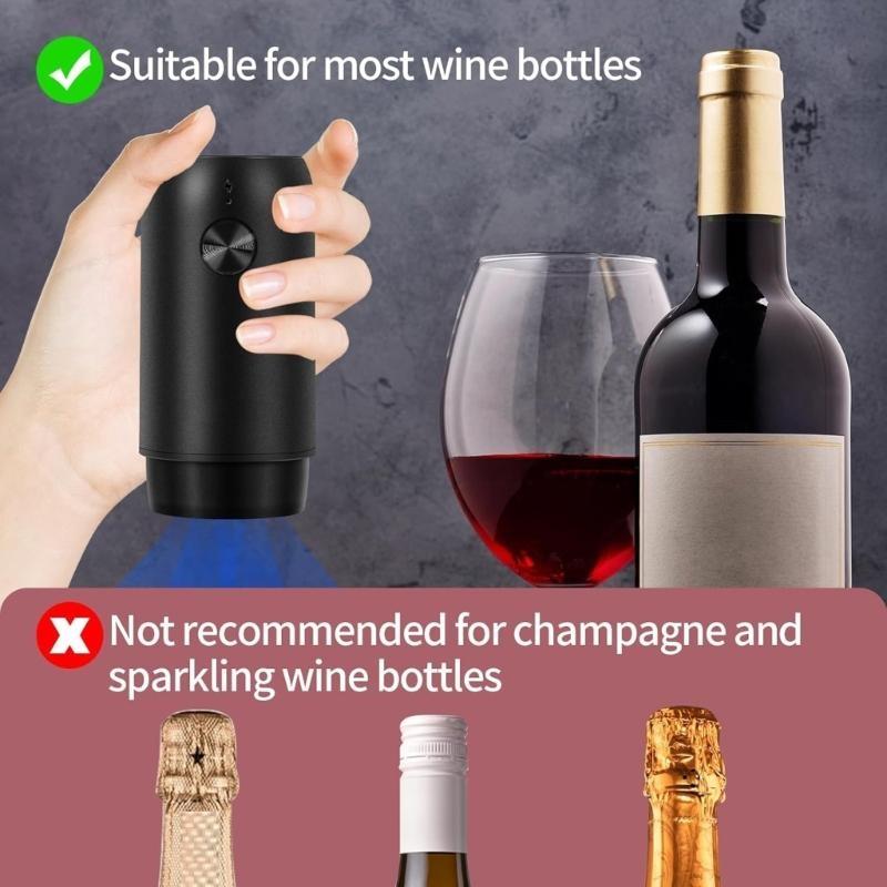 

Electric Wine Saver Rechargeable with Reusable Vacuum Wine Stoppers China Mainland