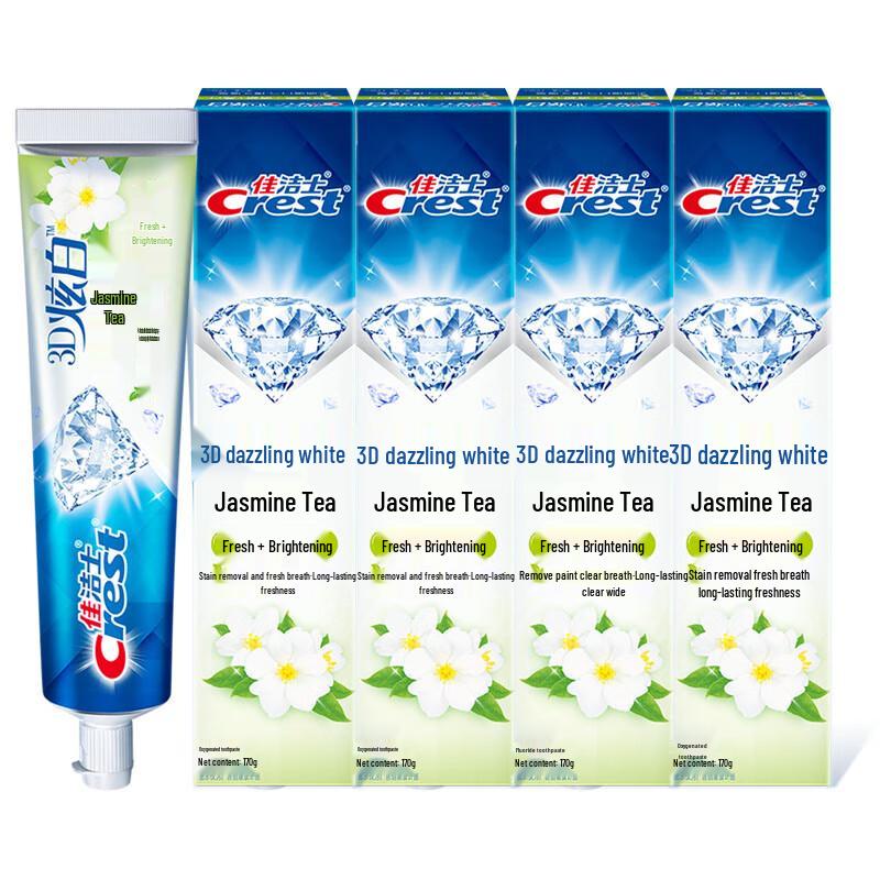 Crest 3D White Jasmine Tea Mint Toothpaste