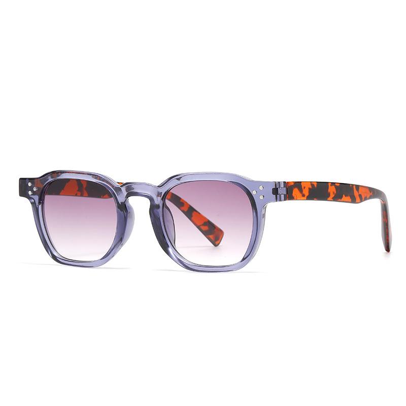 2024 New Small Square Frame European American Vintage UV Protection Sunglasses High Sense Crossborder Sunglasses For Women Men Outdoor Sun Glasses