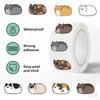 500Pcs/Roll Q Fat Cats Kids Rewards Stickers - DIY Scrapbooks Album Decor Sealing Label Decals