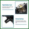 Motoforti 5184651AF Engine Coolant Thermostat Housing Assembly for Jeep Wrangler 2012-2018 for Jeep Grand Cherokee 2011-2015 for Dodge Durango