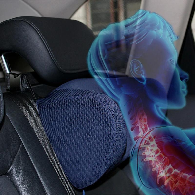 Car Children's Headrestsmemory Foam Car SeatsHead RestraintsTravel Sleeping MatsChildren's Adult Car Pillow Interior Accessories