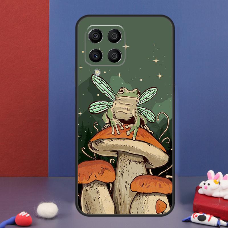 Cottagecore Frog Aesthetic Case For Samsung Galaxy M16 M06 M36 M56 M15 M11 M31 M21 M53 M13 M32 M52 M35 M55 M14 M34 M54