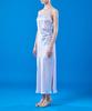 KOLEAT Summer Shirred Maxi Slim Silk Sleeveless Dress [Ivory] Layered Dress Ver.
