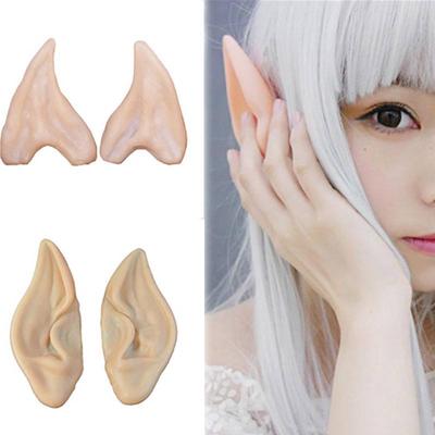 Halloween Cosplay Elf Alien Ohren Hobbit Latex Weiche Prothetische Party Requisiten Festival Liefert