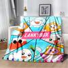 29 Style New Lankybox Boxy Foxy Rocky Cartoon Blanket,Soft Throw Blanket for Home Bedroom Bed Sofa Travel Picnic Cover Kid Gift