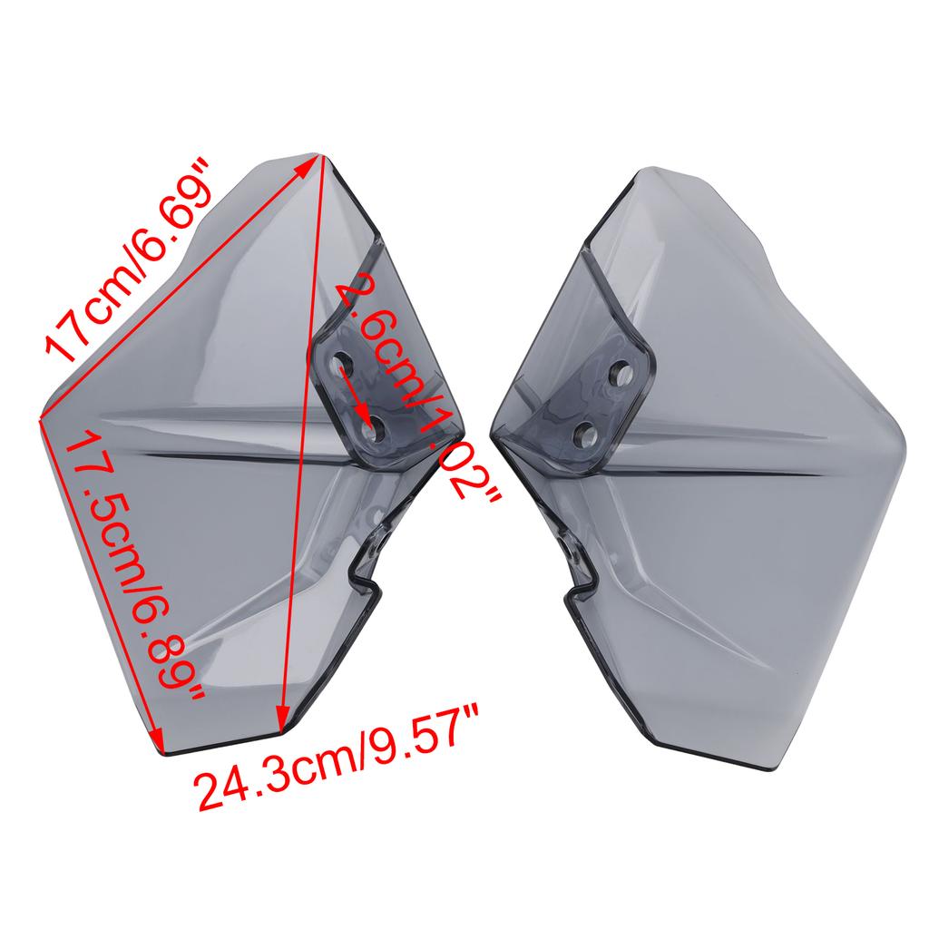 Windshield Plate Side Panels Fit for BMW R1300GS ADV 2025-2026 Gray