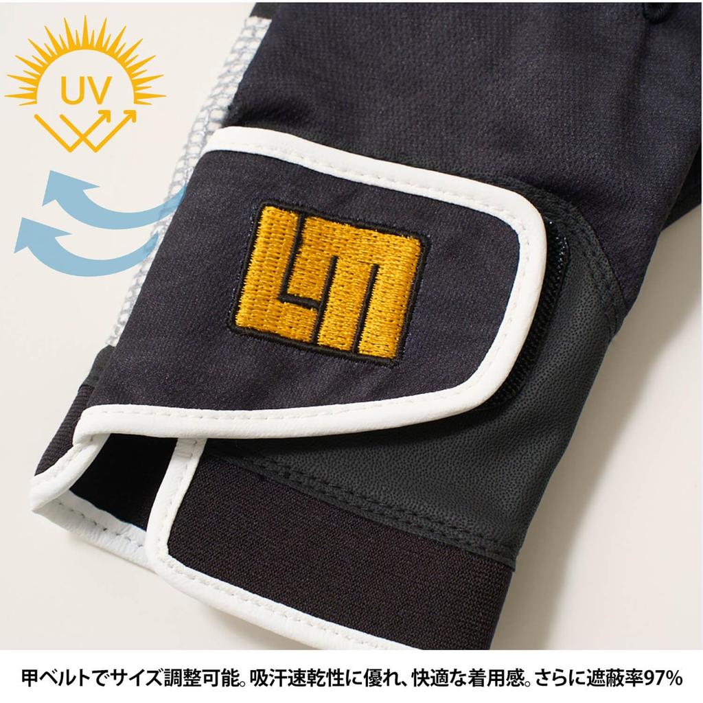 LOUDMOUTH Unisex Golf Wear Brand Logo Fit Golf Glove Left Hand 866919 (Single Glove)