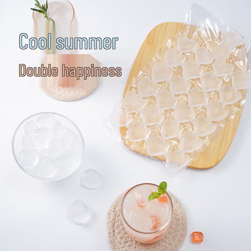 Disposable Square Ice Cube Bags
