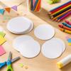 100pcs Button Badge Blank Paper DIY Badge Making Paper Round Photo Printer Paper  For DIY Lovers
