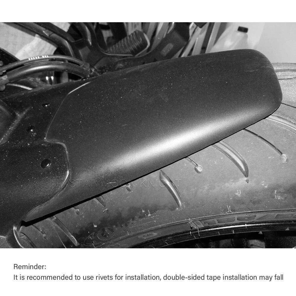 Rear Fender Mudguard Extender For YAMAHA Tracer 7 GT Tracer 700 MT-07 MT07 MT 07 2018 - 2022 Accessories Hugger Extension