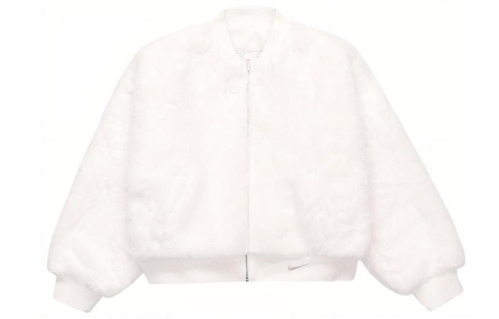 Nike Sportswear Velvet feel Coat Women's White FB8693-133
