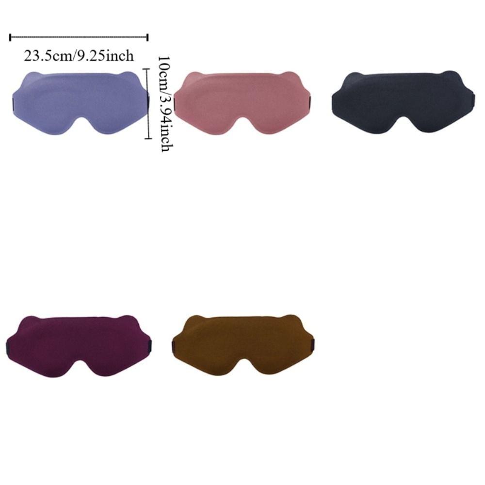 3D Light Blocking Eyeshade Deepened Groove Design Eye Cover Blockout Sleep Eye Mask  Plane
