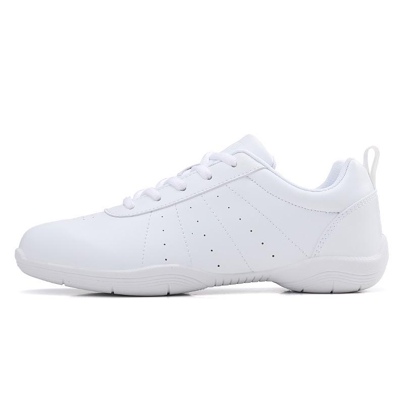 

White Unisex Aerobics & Cheerleading Training Shoes - Competition Fitness Dance Footwear 30 білий