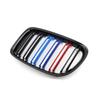 Auto-Frontstoßstangengitter, Nieren-Racing-Grill für BMW X1 E84 2010–2015, Doppellamellen-Ersatzgrill