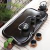 Ebony Pattern Solid Wood Tea Tray
