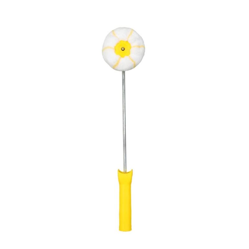 

Quick Clean Corner Painting System With Flexible Head Plastic Paint Roller For Baseboards And Detailed Trim Work 1