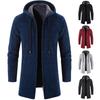 Men's Trendy Chenille Cardigan: Plush Velvet, All-Match, Autumn/Winter Outerwear Sweater