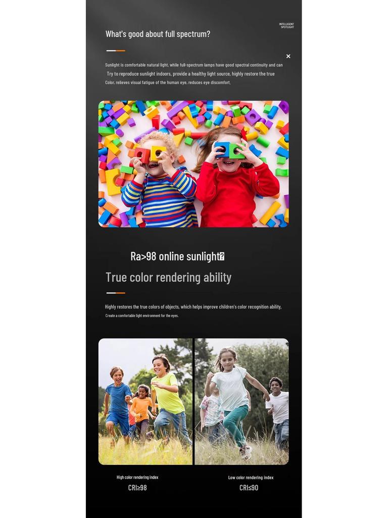 Smart Dimming & Color-Changing LED Recessed Spotlight for Anti-Glare Villa Wall