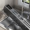 Wall Mounted Kitchen Knife Pot Cover Storage Rack Chopstick Cage Household Cutting Board Knife Integrated Storage Organizer