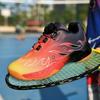 2025 Ravers New Competition Special Rotating Button Children's Badminton Shoes Boys and Girls Training Shoes Tennis Shoes