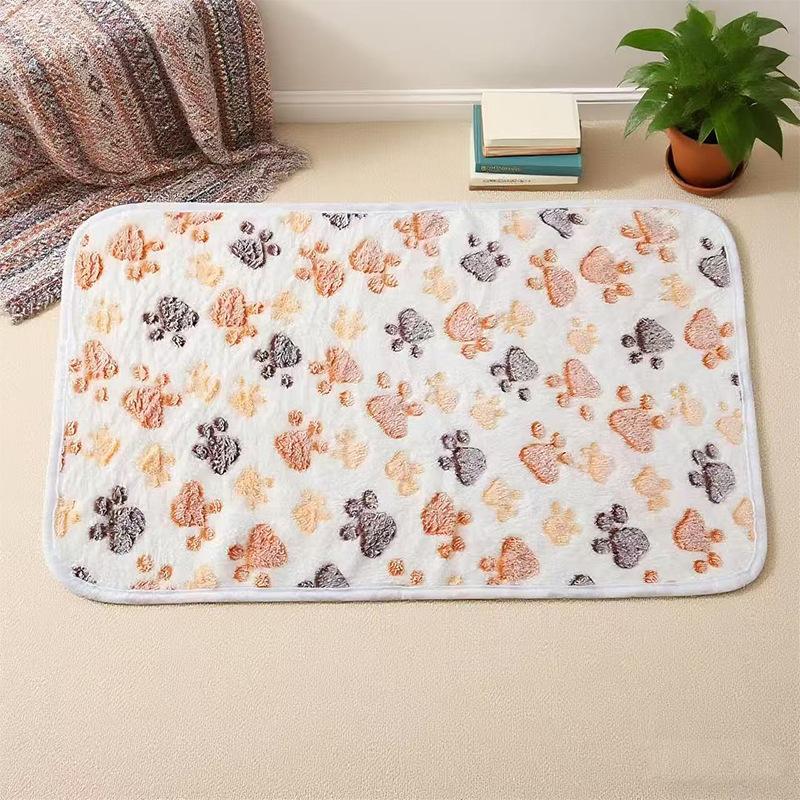 Winter Pet Blanket Seasonal Warm Coral Velvet Blanket 40 * 60cm
