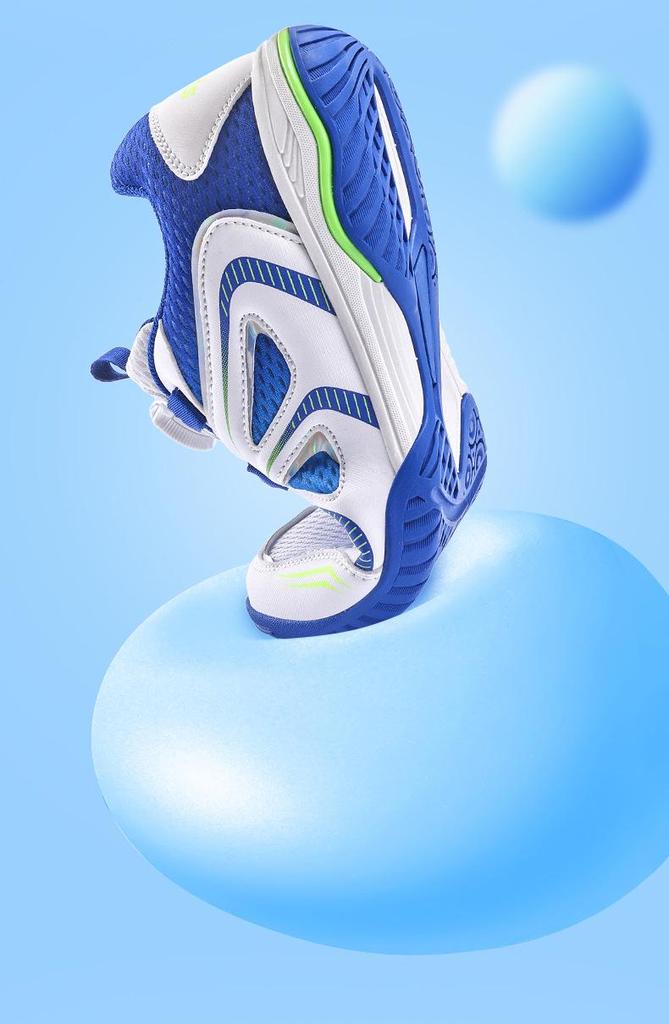 2026 Spring Unisex Children's Breathable Badminton Shoes - Non-slip, Comfortable Double Mesh Trainers