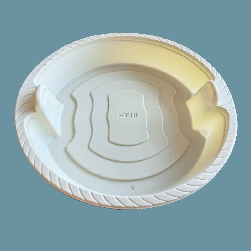 Biodegradable Corn Starch Disposable Round Lunch Box