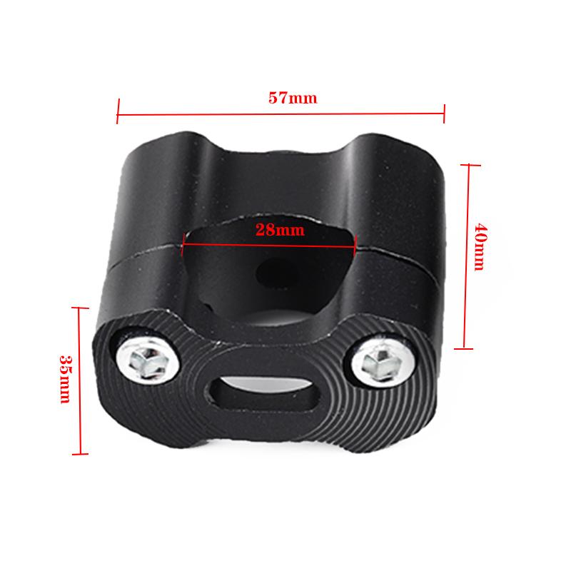 7/8 Inch 1-1/8 Pit Dirt Motorcycle Clamp Handle Riser Adapter For Handle Bar Dax Skyteam Hypermotard 950 Trk 502 Ktm Handlebars