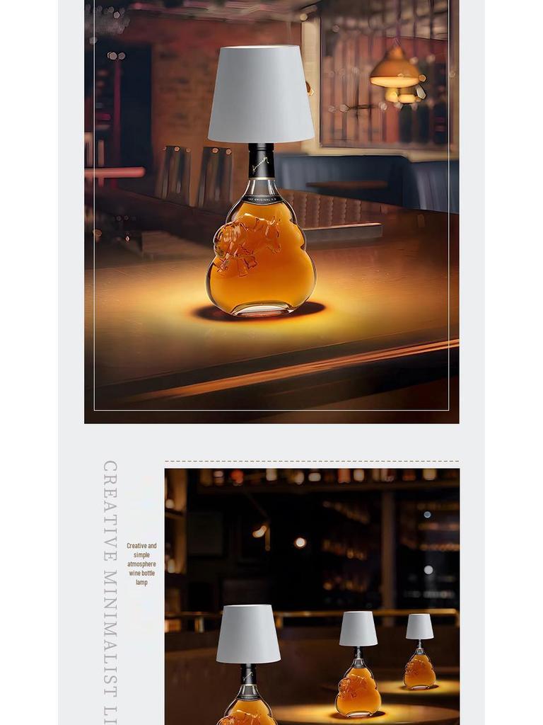 LED Recessed Cork Bottle Light for Living Room or Bar Atmosphere